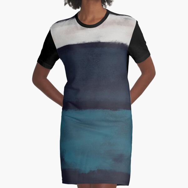 Rothko Inspired #17 Graphic T-Shirt Dress