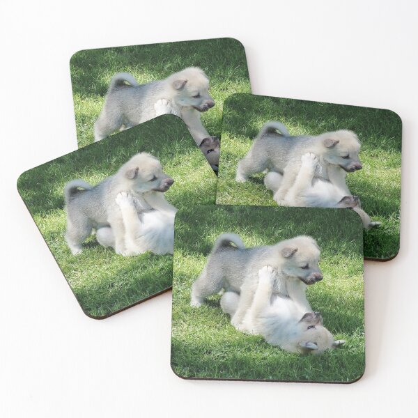 Item preview, Playful Puppies Wrestling designed and sold by AnnDixon.