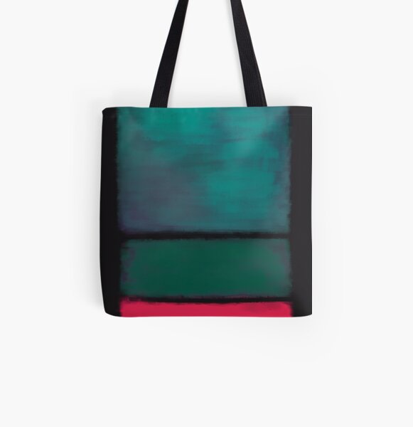 Rothko Inspired #8 All Over Print Tote Bag