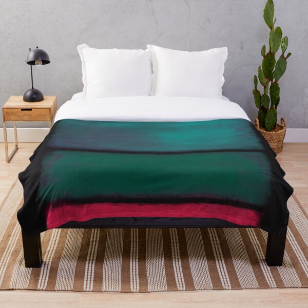 Rothko Inspired #8 Throw Blanket