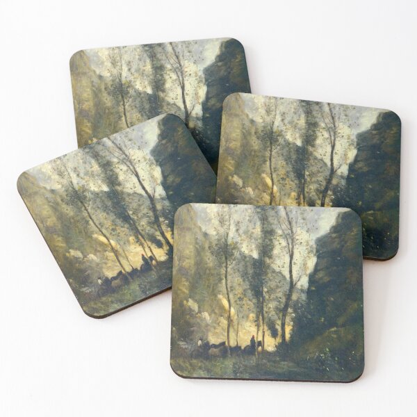 Item preview, The Smugglers(Les Contrebandiers)-Camille Corot designed and sold by LexBauer.