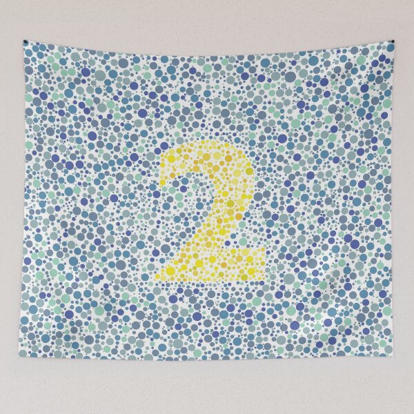 Item preview, Number 2 Ishihara Test Circle designed and sold by Cornea-Designs.