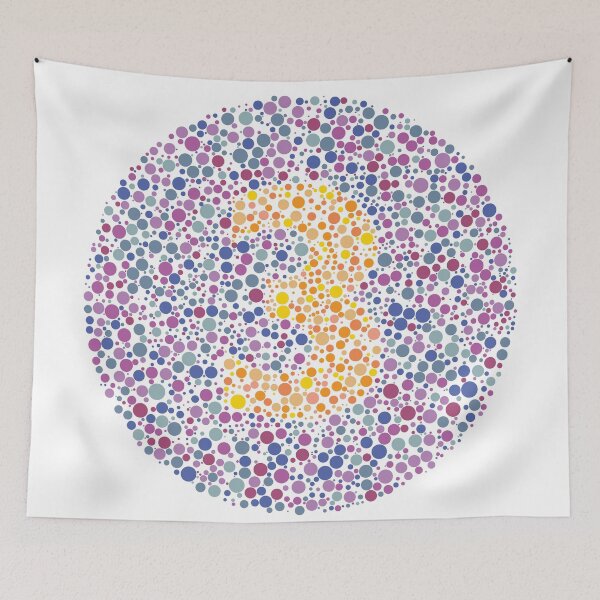 Item preview, Number 3 Ishihara Test Circle designed and sold by Cornea-Designs.