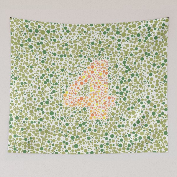 Item preview, Number 4 Ishihara Test Circle designed and sold by Cornea-Designs.