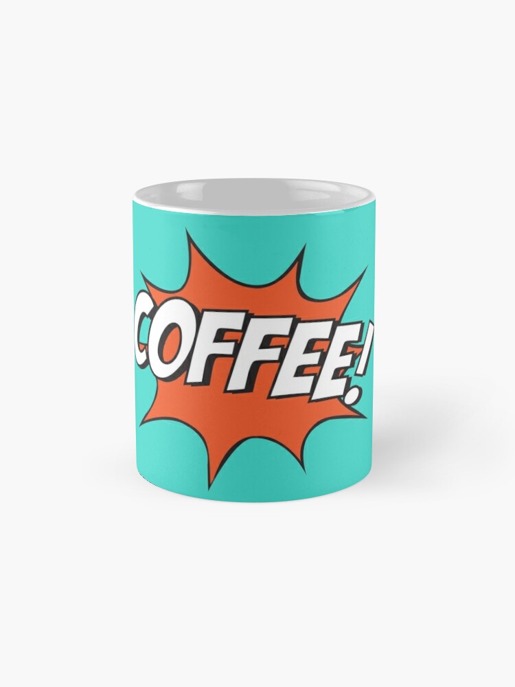 Alternate view of Comic Coffee! Coffee Mug