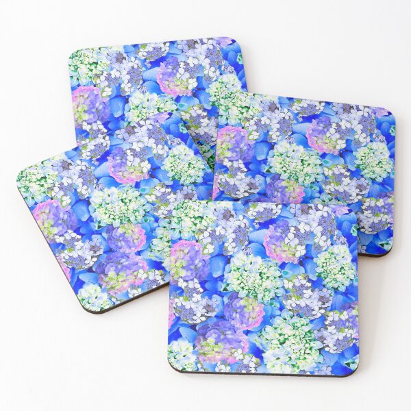 Item preview, Billowing Blush in Blues designed and sold by PolkaDotStudio.