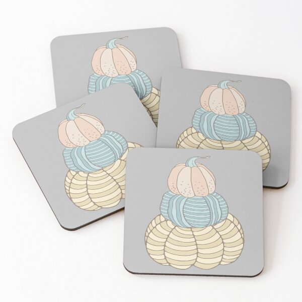 Item preview, Watercolor pastel  Pumpkins Gourds Fall Autumn Farm  designed and sold by funnytshirtemp.