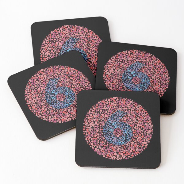 Item preview, Number 6 Ishihara Test Circle designed and sold by Cornea-Designs.