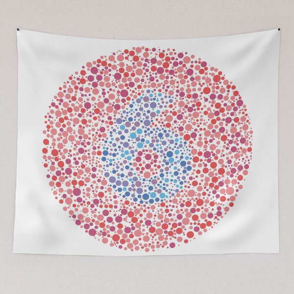 Item preview, Number 6 Ishihara Test Circle designed and sold by Cornea-Designs.