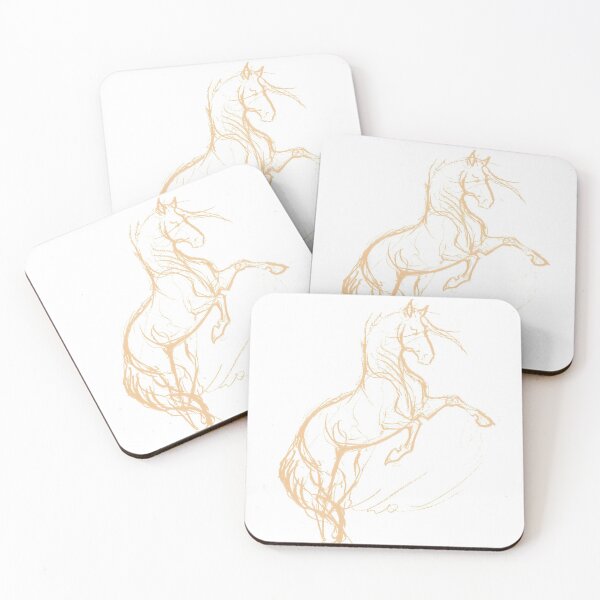 Item preview, Rearing Horse Sketch designed and sold by Jordan Hempstead.