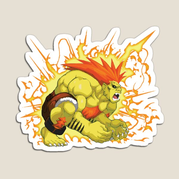 Street Fighter Electric Powers of Blanka Classic Art Board Print for Sale  by NANRIBBON