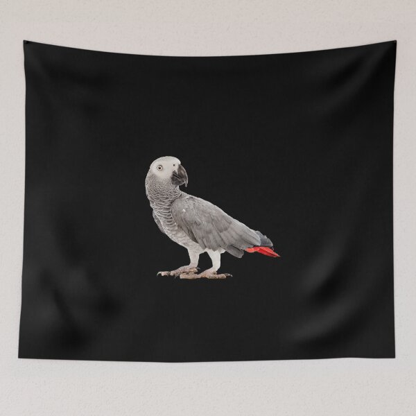 Item preview, Portrait of a African Grey Parrot Bird designed and sold by Sven19864.
