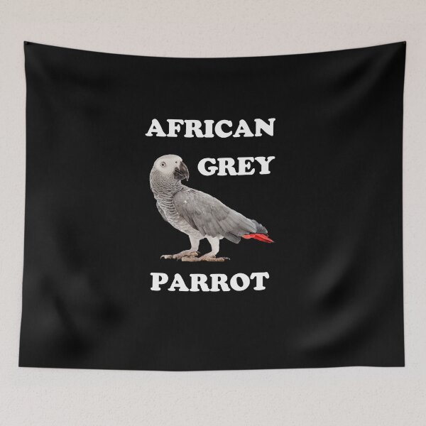 Item preview, Portrait of a African Grey Parrot Bird designed and sold by Sven19864.