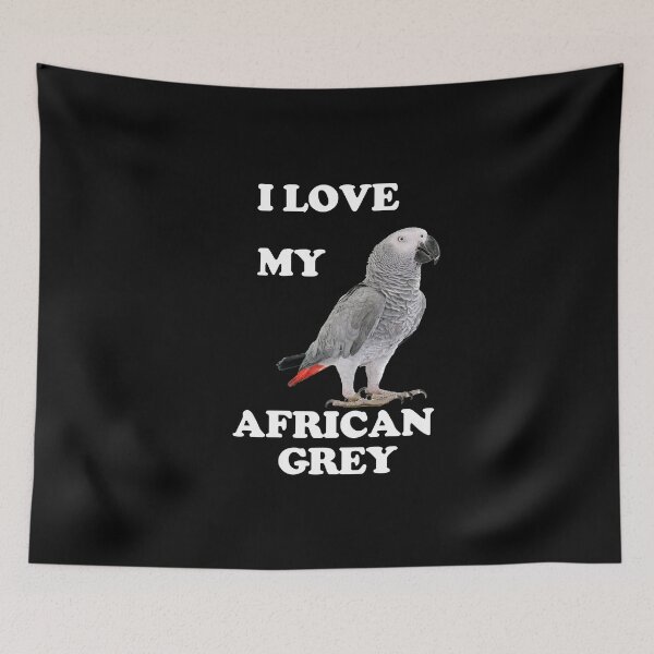 Item preview, African Grey Parrot Bird designed and sold by Sven19864.