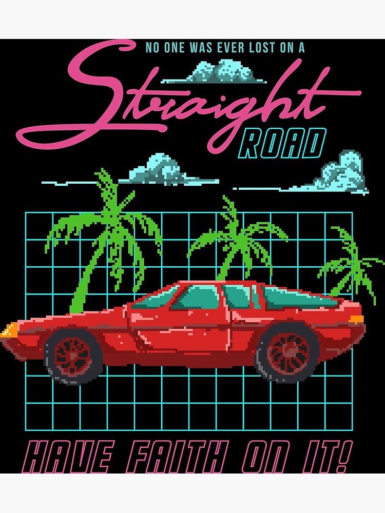 "OutRun, Racing Game, Race Car, Video, Game, Retro, Pixel Art, Old