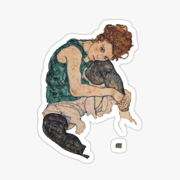Vista previa del artículo con la obra «Egon Schiele n.1», diseñado y vendido por Pytart.