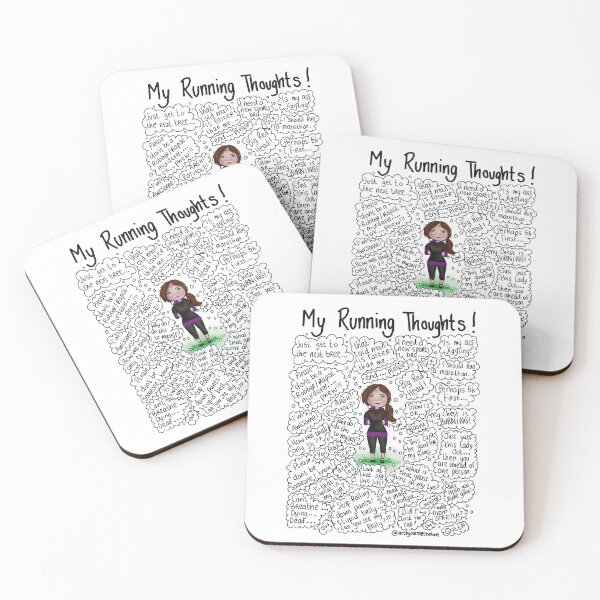 Item preview, My Running Thoughts designed and sold by carmelbehan.