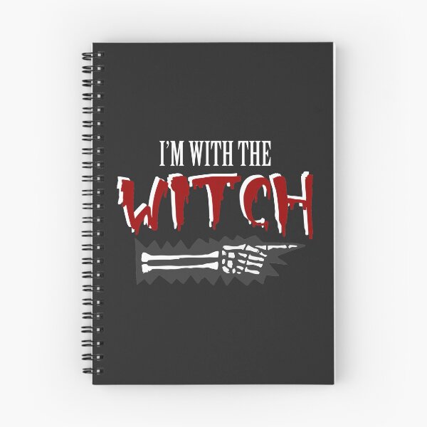 Item preview, Im With The Witch matching halloween costume for couples designed and sold by hadleydesigns.