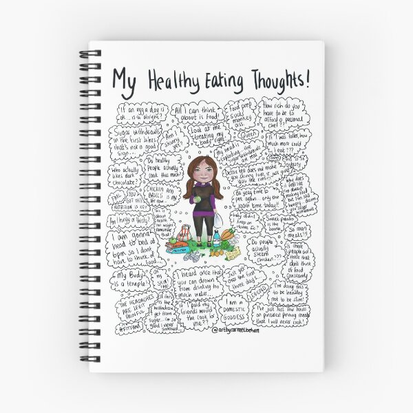 Item preview, My Healthy Eating Thoughts designed and sold by carmelbehan.