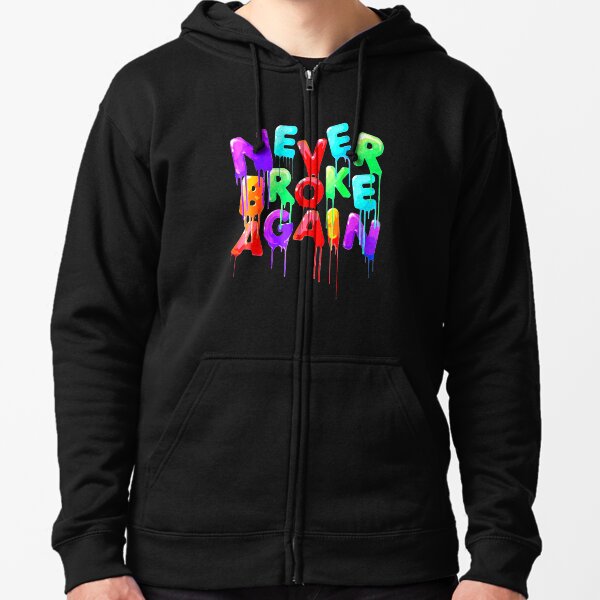 Jamais cassé à nouveau Veste zippée à capuche