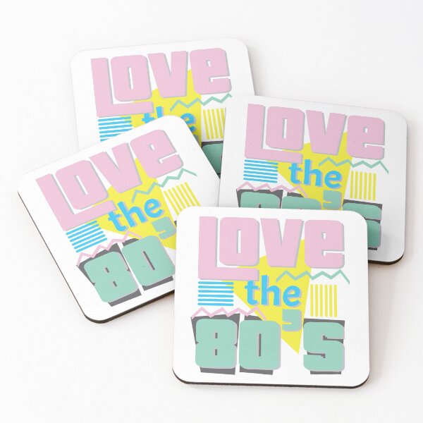 Item preview, Love the 80's Eighites 80s Retro designed and sold by Dwarf-Monkey.