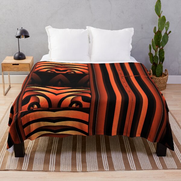 Item preview, Curvilinear Project No. 163 ( orange stripes ) designed and sold by CurvilinearArt.