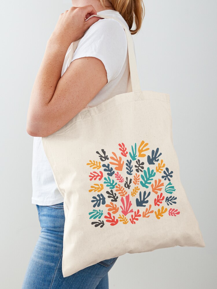 Leaf Embroidery Bag Embroidered Tote Bag Leaf Bag 