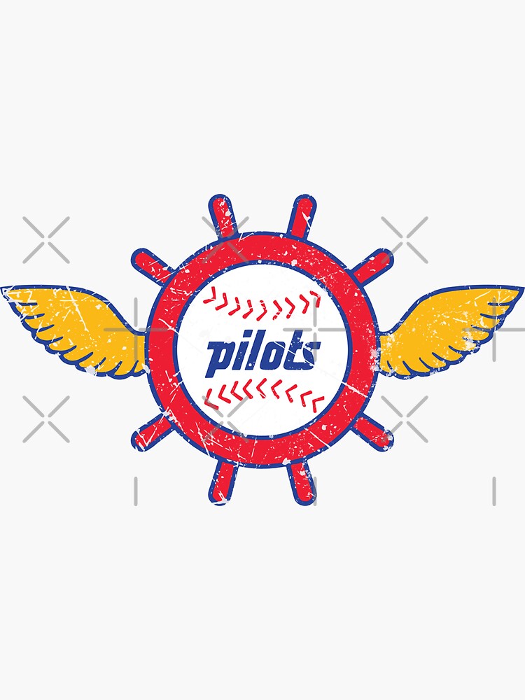 Vintage Baseball - Seattle Pilots (Yellow Pilots Wordmark) - Seattle Pilots  - Sticker