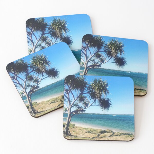 Item preview, Gold Coast Pandanus Tree by the beach designed and sold by LD ART.