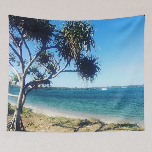 Item preview, Gold Coast Pandanus Tree by the beach designed and sold by LD ART.