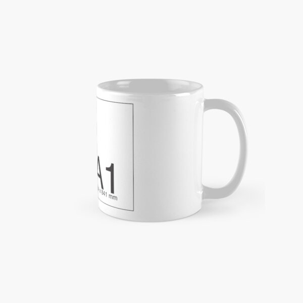 A1 A2 A3 A4 A5 A6 A7 reminder Classic Mug