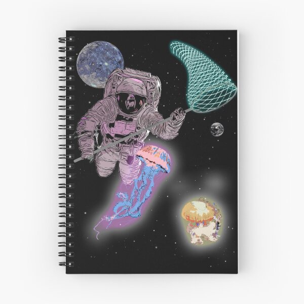 Item preview, Astronauta en medusas caza fiesta de Goa designed and sold by LuminOrb.
