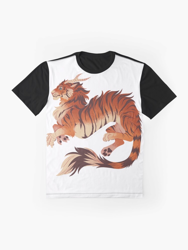 JAPAN CULTURE TIGER AND DRAGON TEE MENS