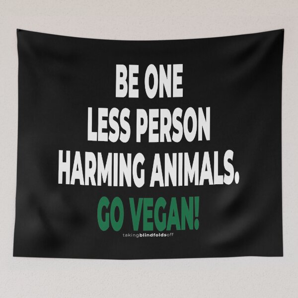 Item preview, Vegan Activist Graphics #takingblindfoldsoff 77 designed and sold by blindfoldsoff.