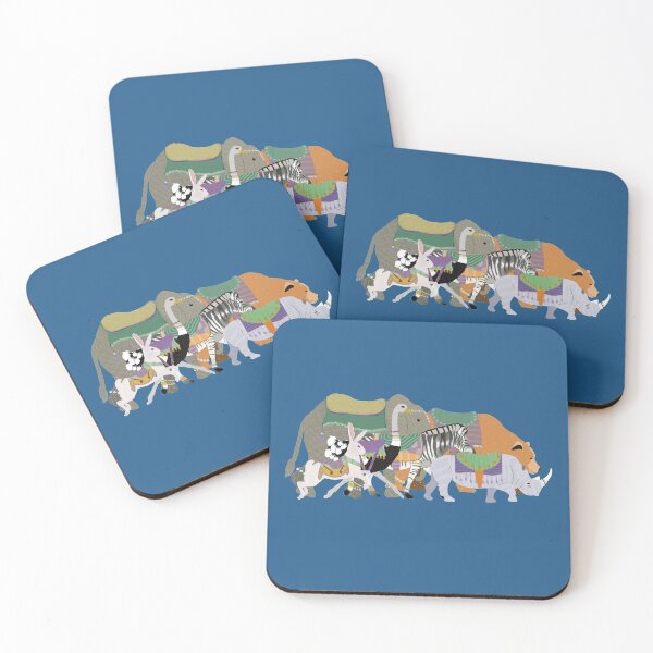 Item preview, Herd of Carousel Animals designed and sold by Amy Hadden.