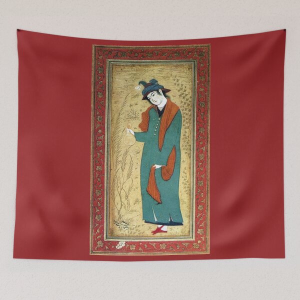 Item preview, Cup-bearer - Reza Abbasi - c1600 designed and sold by CrankyOldDude.