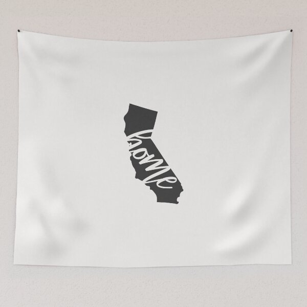 Item preview, California Home State Outline Design, Golden State, Gift print designed and sold by DNH Threads.