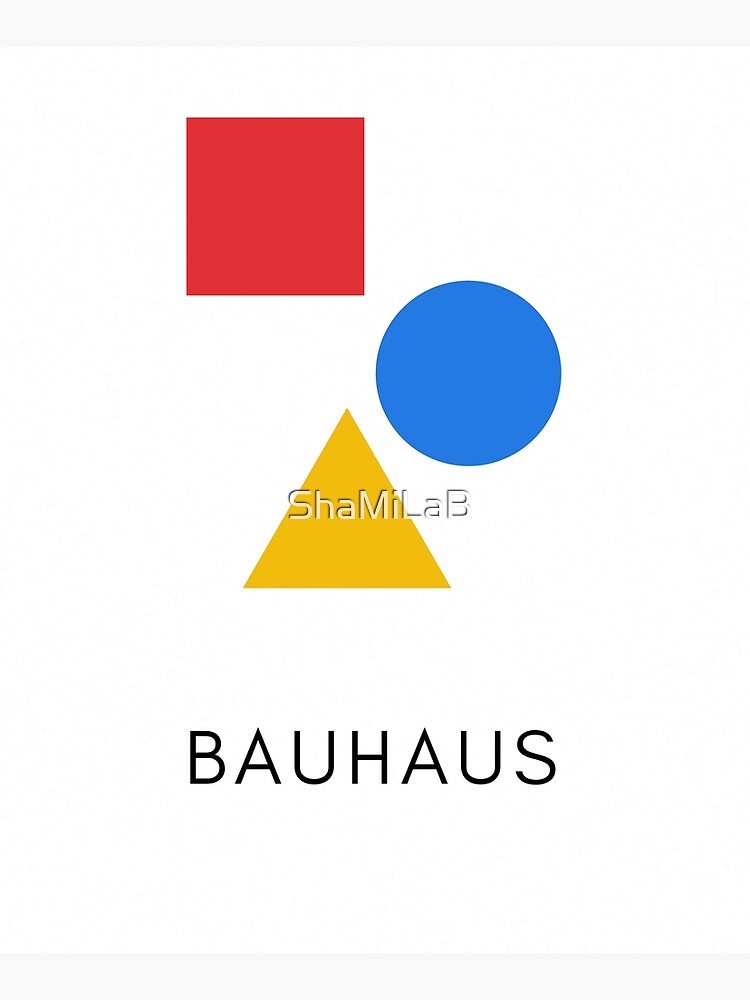 "Bauhaus Geometric Art" Mounted Print for Sale by ShaMiLaB Redbubble