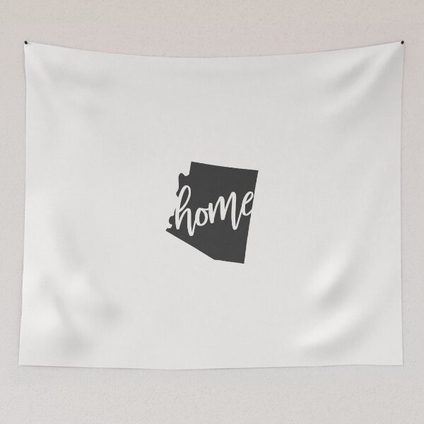 Item preview, Arizona Home State Outline Design, Southwest Gift, Homegrown design designed and sold by DNH Threads.
