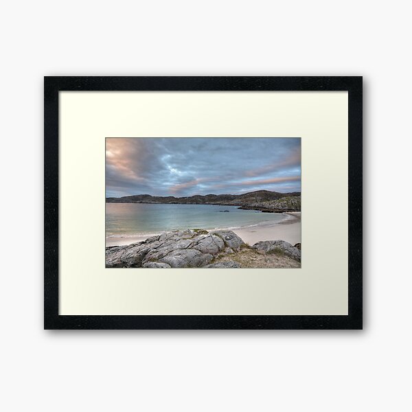 Achmelvich Beach, Sutherland, Scotland. Framed Art Print