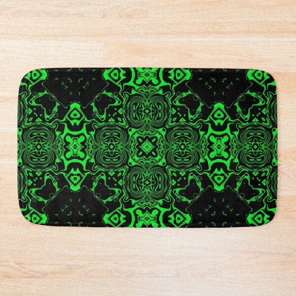 Item preview, Monochrome Green Mosaic, pattern 10 designed and sold by Bennydoscope.