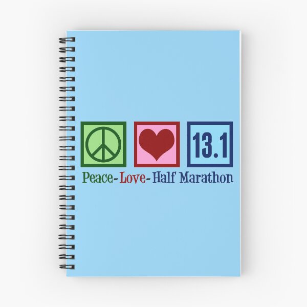 Item preview, Peace Love 13.1 Half Marathon Runner designed and sold by Epic Love Designs.
