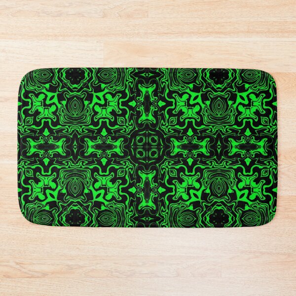 Item preview, Monochrome Green Mosaic, pattern 12 designed and sold by Bennydoscope.