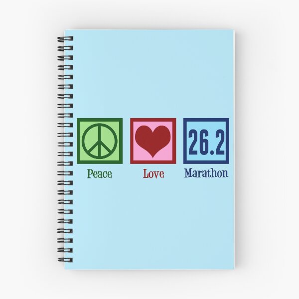 Item preview, Peace Love 26.2 Marathon Runner designed and sold by Epic Love Designs.