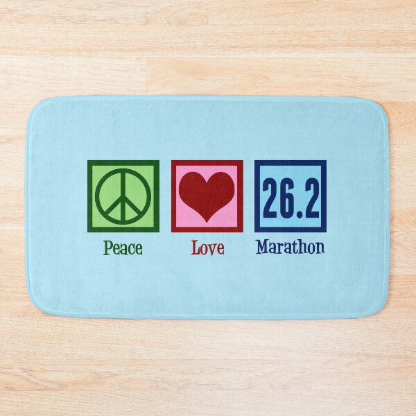 Item preview, Peace Love 26.2 Marathon Runner designed and sold by Epic Love Designs.