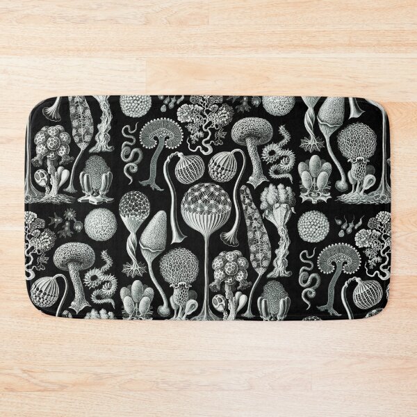 Item preview, Ernst Haeckel - Mycetozoa (black) designed and sold by ShaMiLaB.