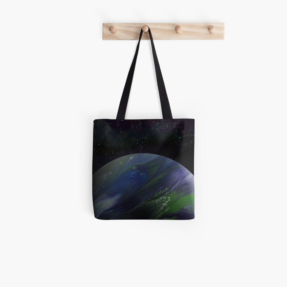 Terra Nova: planet painting Tote Bag