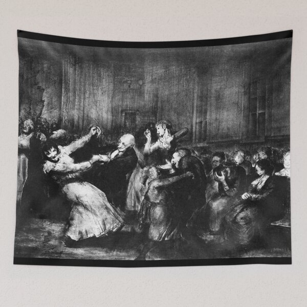 Item preview, Dance In a Mad House - George Bellows - 1917 designed and sold by CrankyOldDude.