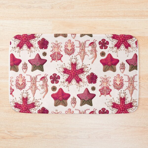 Item preview, Ernst Haeckel - Scientific Illustration - Asteroidea (Red) designed and sold by ShaMiLaB.