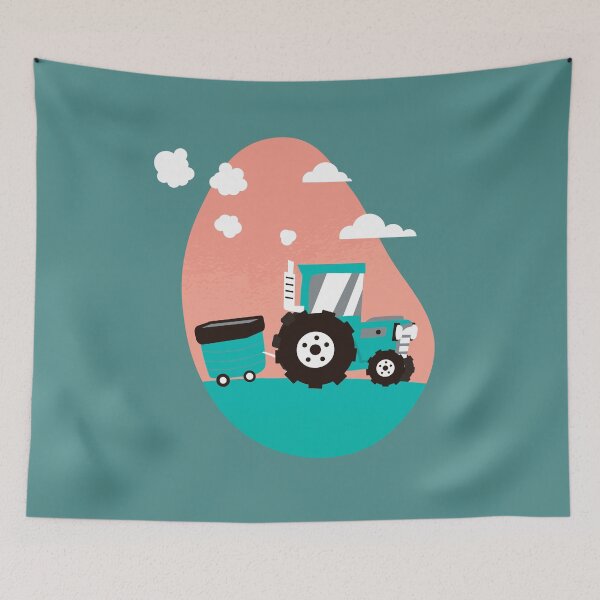 Item preview, Farm Tractor Kids design  designed and sold by FFelder.